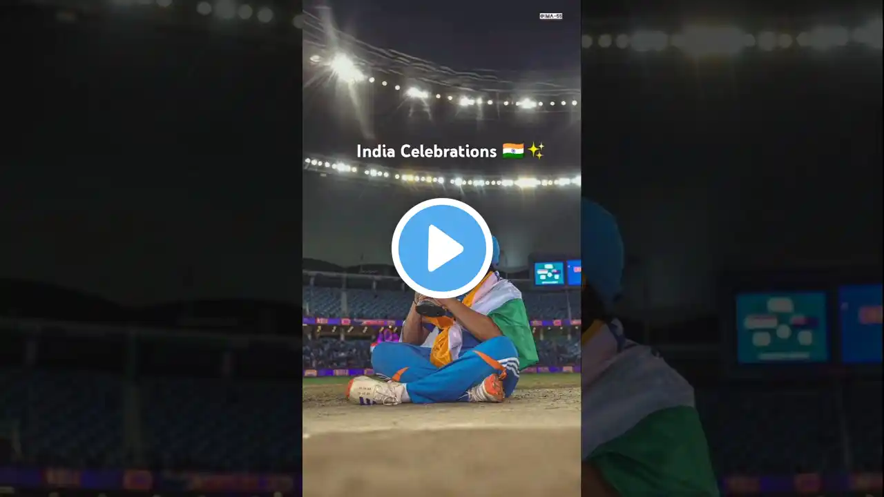 India Lifts the Champions Trophy🏆🇮🇳| Rohit Sharma #championstrophy2025 Subscribe for Cricket edits❤