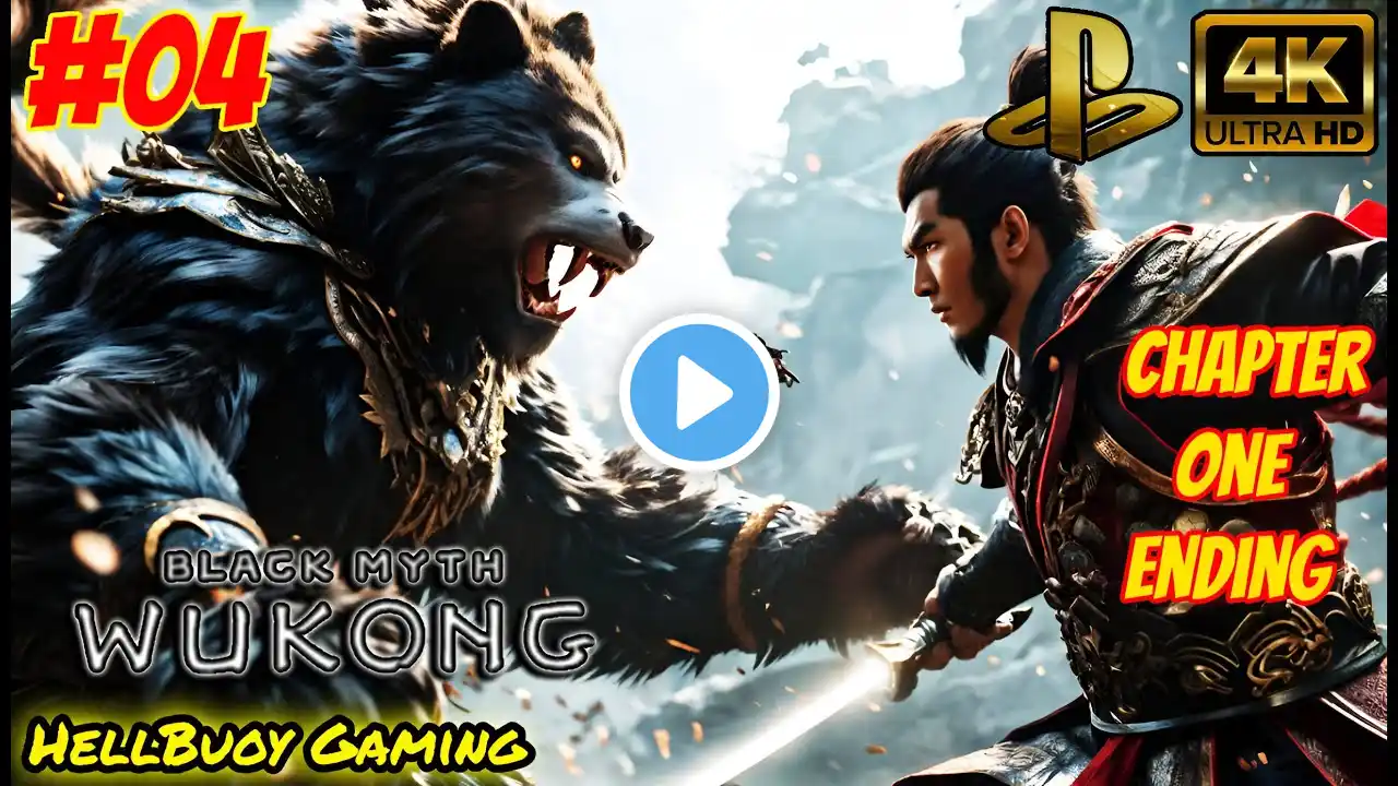 Black Myth Wukong Epic Finale Of Chapter One | Part 4 | Ps5 4K | Hindi | HellBuoy Gaming | #04