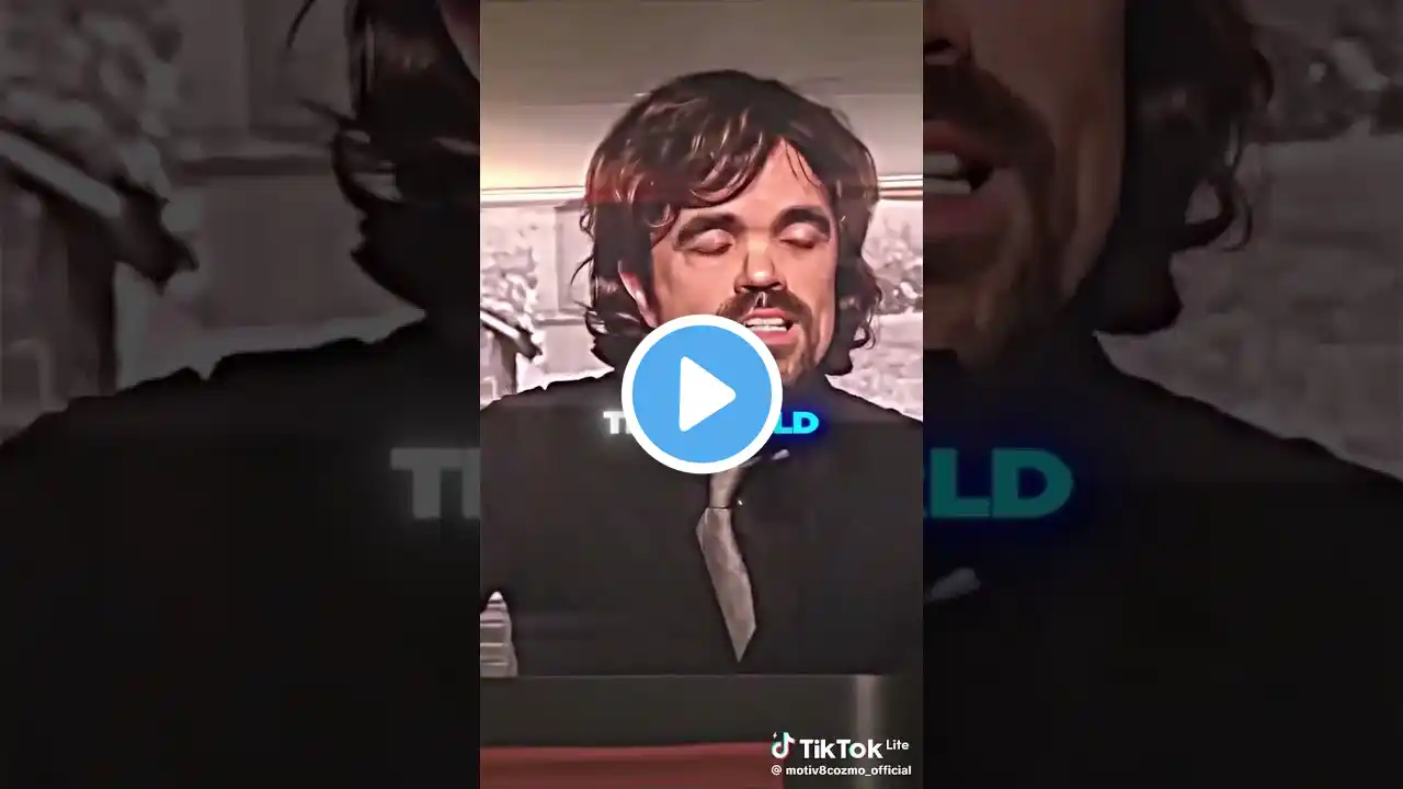 Most powerful failure speech by Peter Dinklage #motivation #failure #failureispartofsuccess