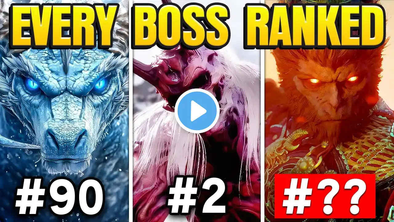 Every Single Black Myth Wukong Boss Ranked Worst to Best