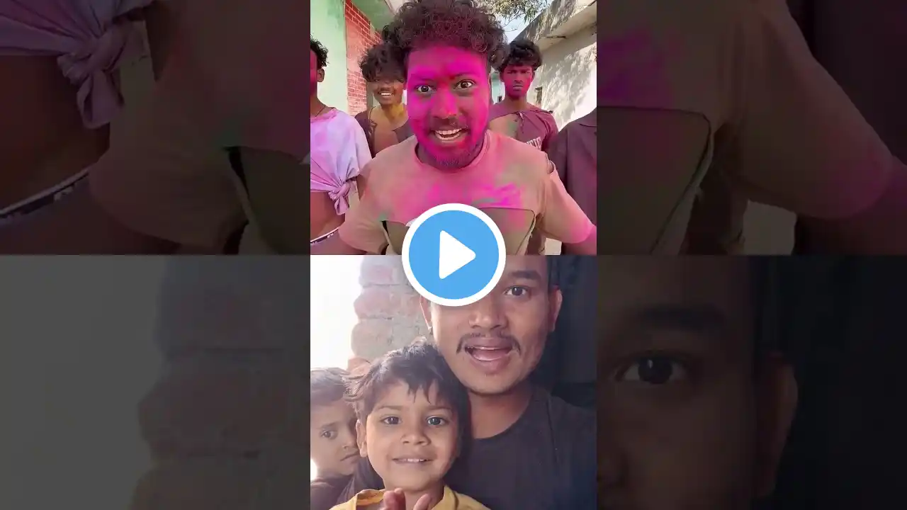 Happy holi ππ #comedy #realfoolsofficial #surajroxfunnyvibe #surajroxfunnyvibeo #happyholi