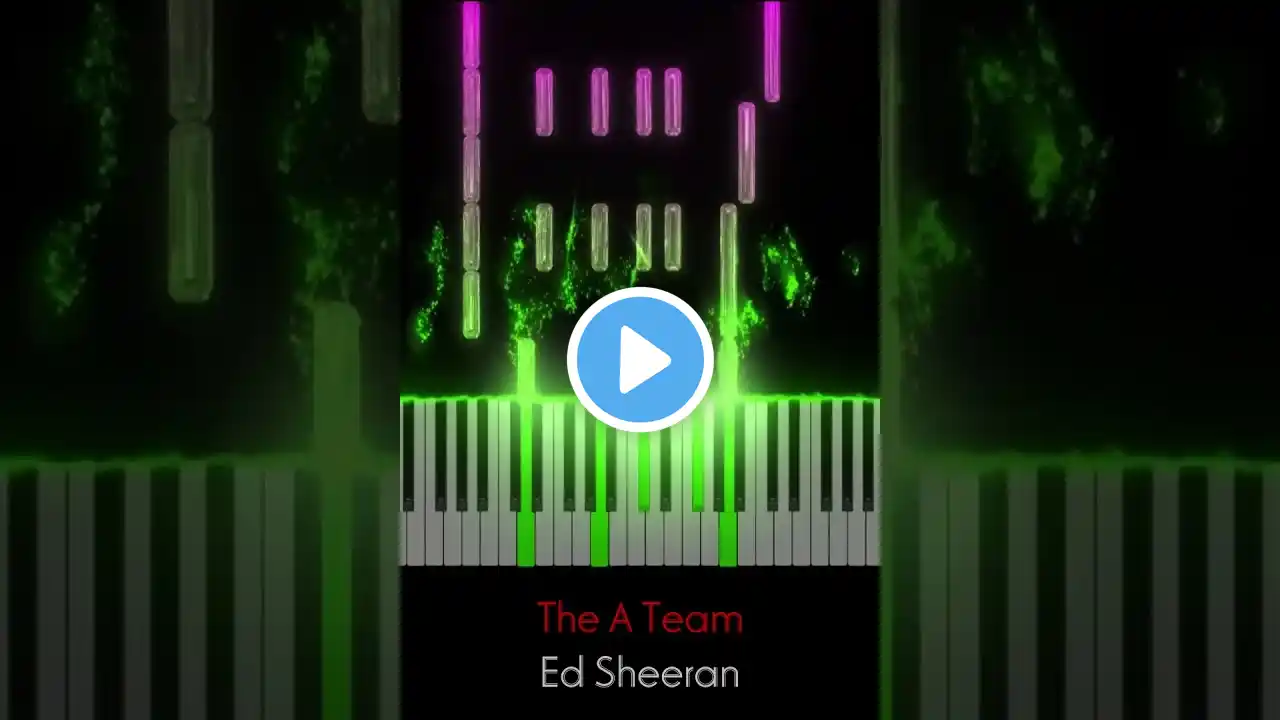 Ed Sheeran - The A Team (Piano Cover) | Piano Tutorial Vol 2