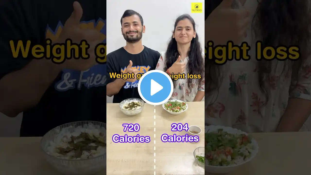 Weight loss and weight gain poha recipe #diettips #shorts #viralshort #weightloss #gains #ytshorts