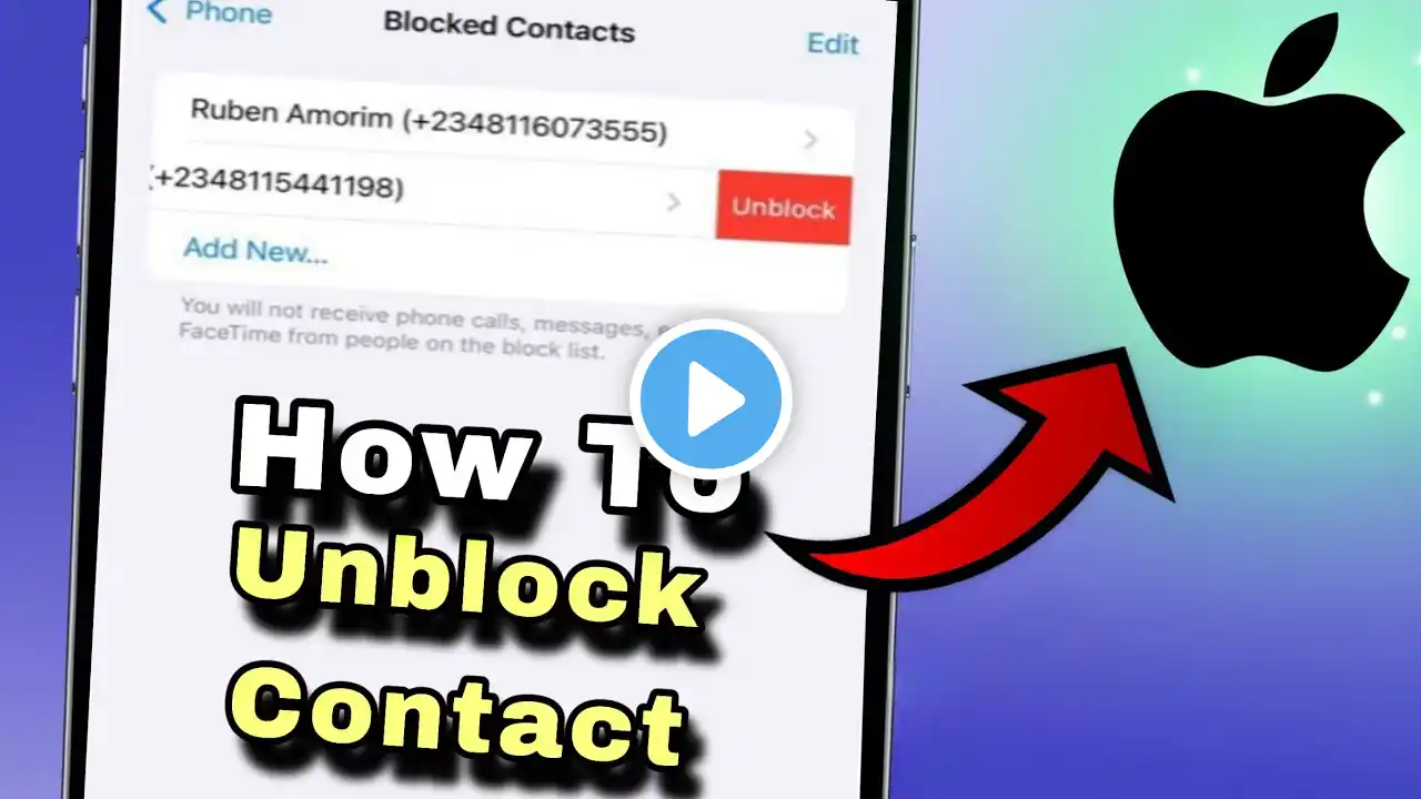 How to Block & Unblock Numbers on iPhone | Stop Unwanted Calls Easily