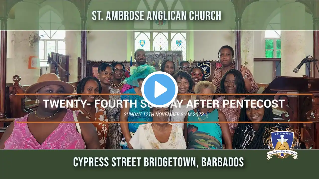 Twenty-Fourth Sunday After Pentecost at St. Ambrose Anglican Church 2023