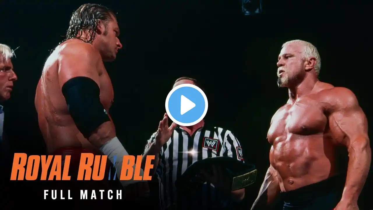 FULL MATCH: Triple H vs. Scott Steiner – World Heavyweight Title Match: Royal Rumble 2003