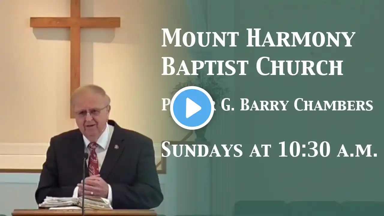 (12/5/2021) Mt. Harmony Baptist Church's Sunday Morning Service