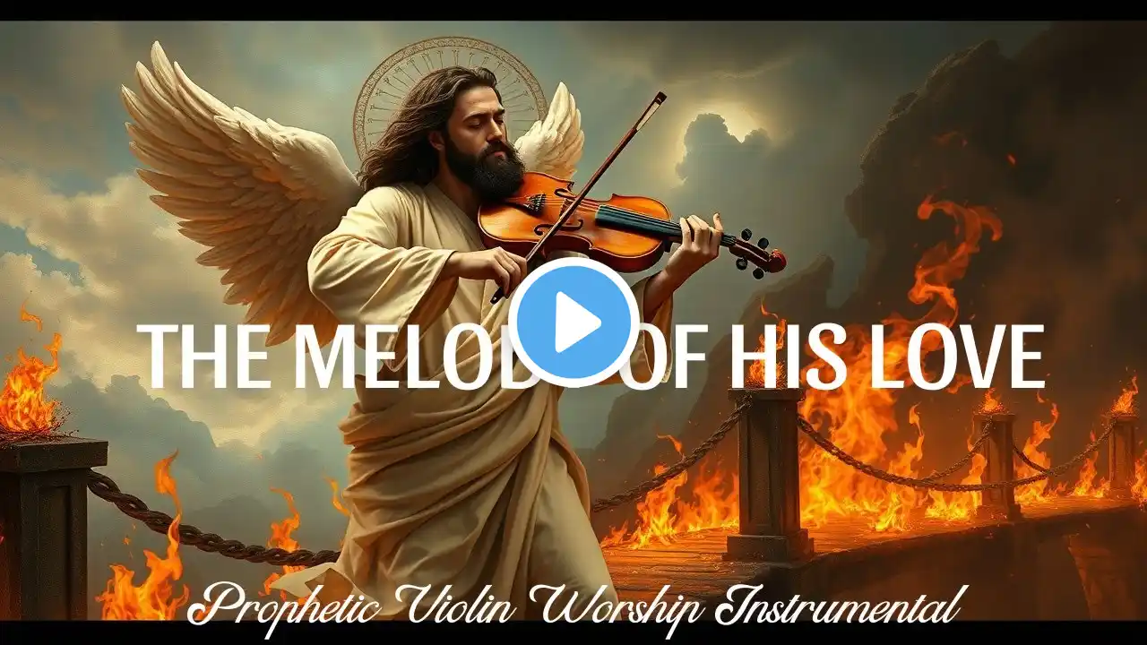 Prophetic Violin Worship Instrumental/THE MELODY OF HIS LOVE/Background Prayer Music