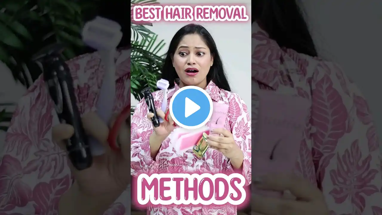 How I Remove My Bikini Hair Without Pain & Darrkness 👌  Hair Removal Method #shorts #ytshorts #gtalk