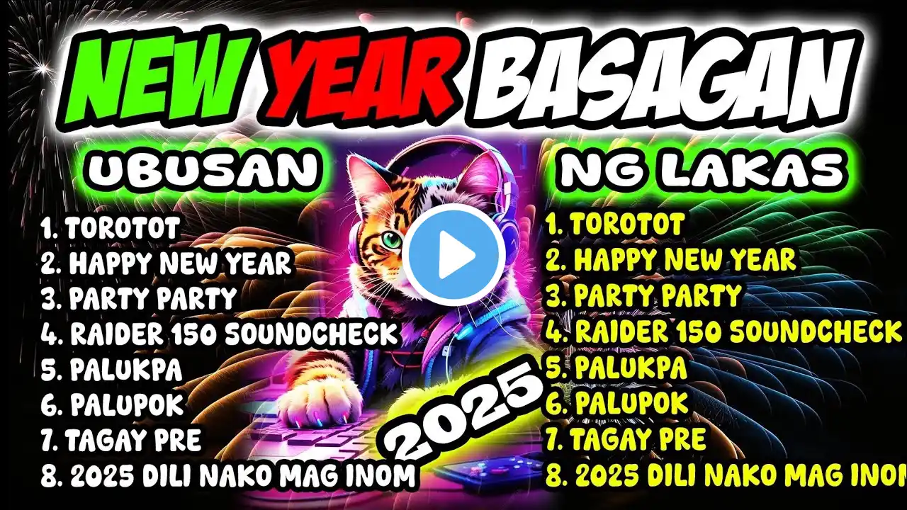 NEW YEAR 2025 BASAGAN REMIX DISCO BUDOTS UBUSAN NG LAKAS