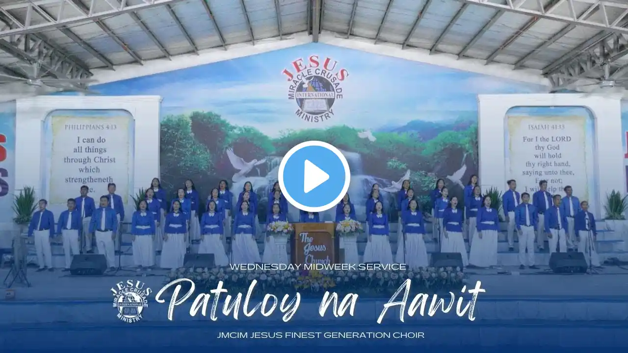 Patuloy na Aawit | JMCIM Marilao Bulacan JESUS Finest Gen Choir | November 01, 2023