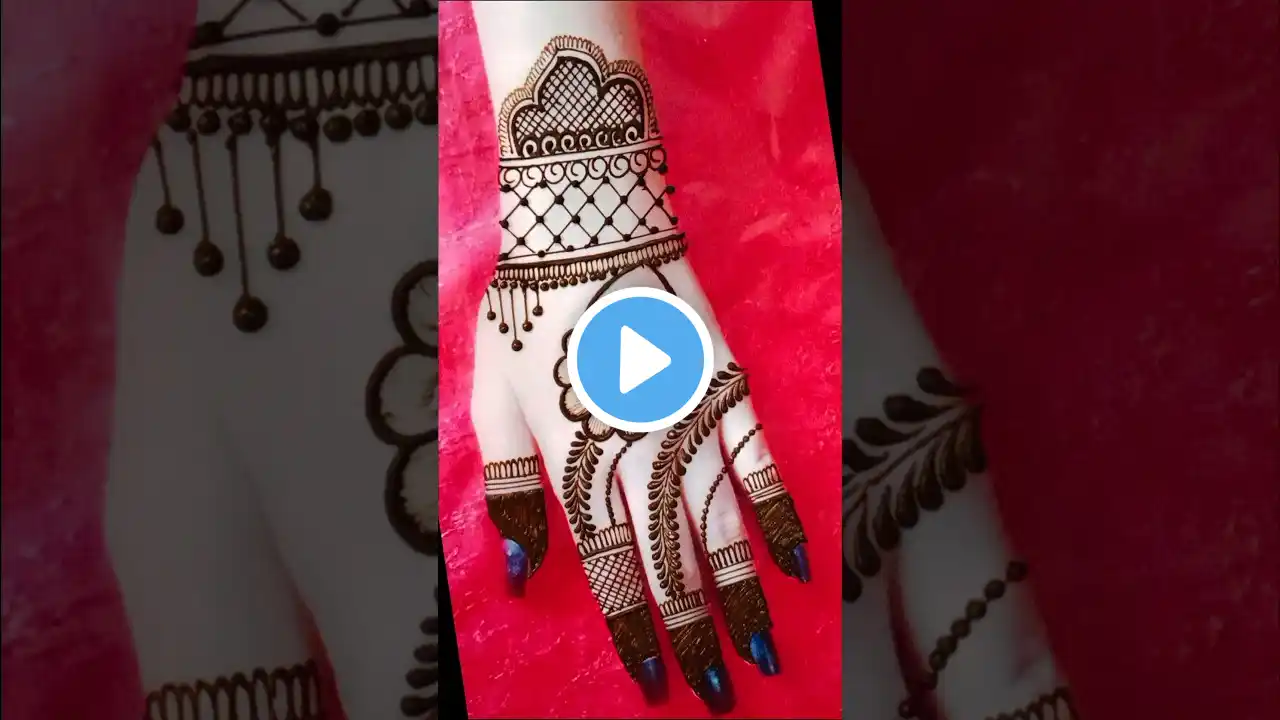 सबसे आसान मेंहदी l #youtubeshorts #shorts #viral #short #mehndi