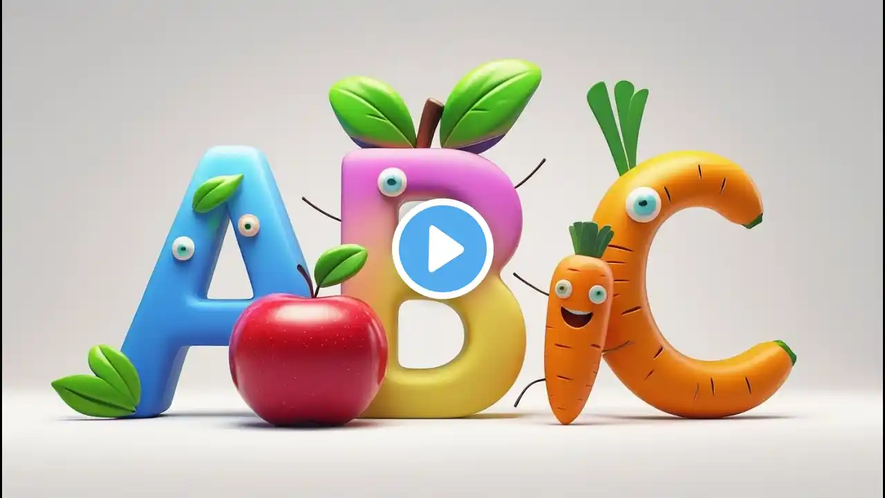 ABC Phonics & Fruits Song 🍎🥕 | Learn Alphabet with Fun Veggies | BeatLab Kids TV