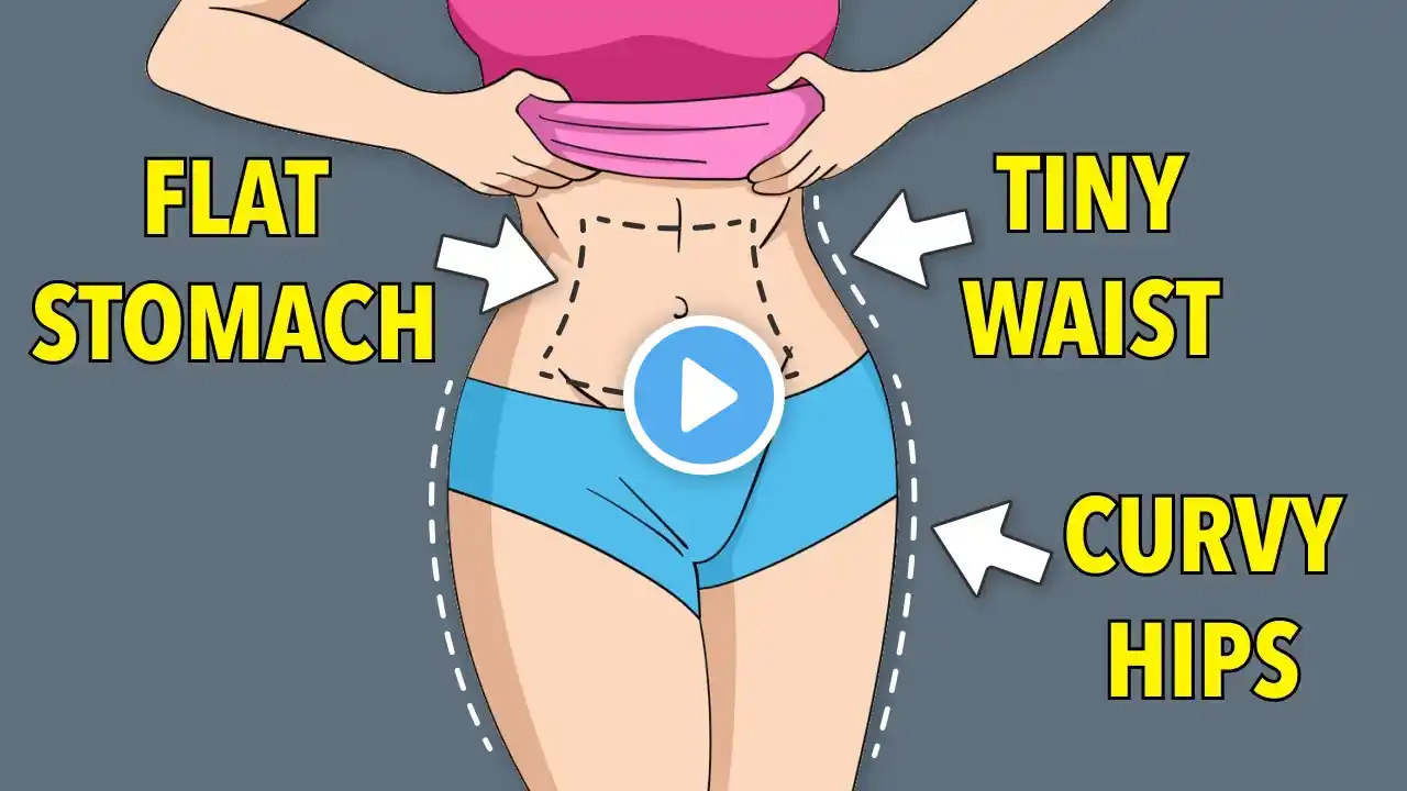 FLAT STOMACH + TINY WAIST + CURVY HIPS: 14-DAY HOURGLASS CHALLENGE