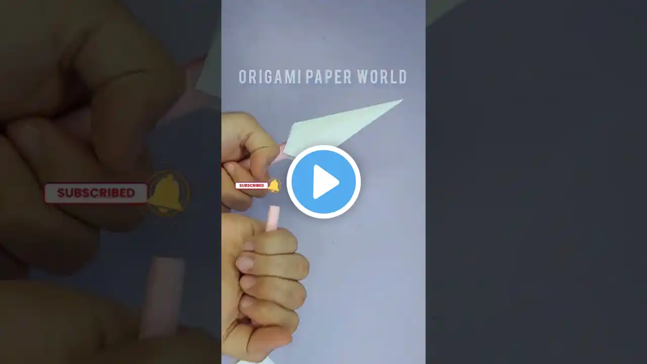 DIY -Making a double Dagger with a4 paper || How to make a paper kunai