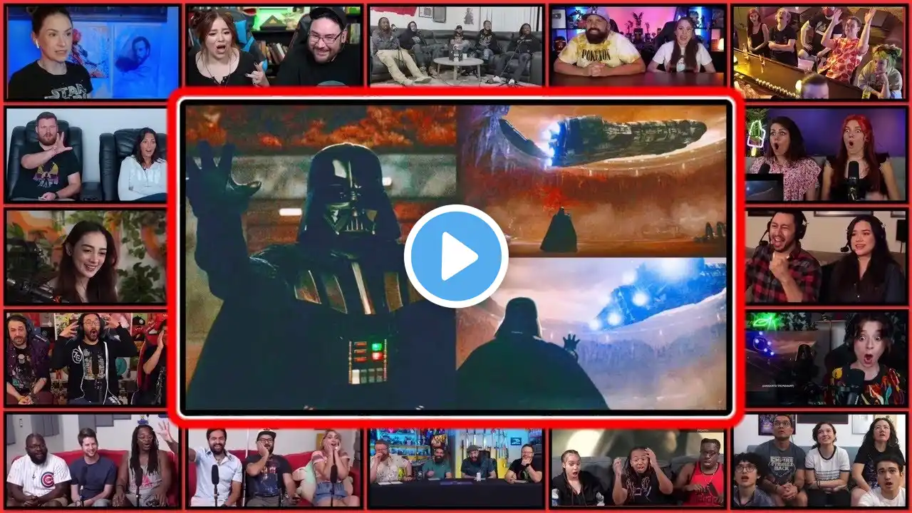 Star Wars Fans React To DARTH VADER CRUSH SHIP | Obi Wan Kenobi Ep5 Epic Darth Vader Reaction Mashup