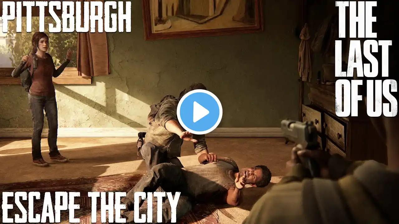 The Last of Us Remastered | Gameplay | Chapter 5 | Pittsburgh | Escape The City #ps4 #game #ps #tlou