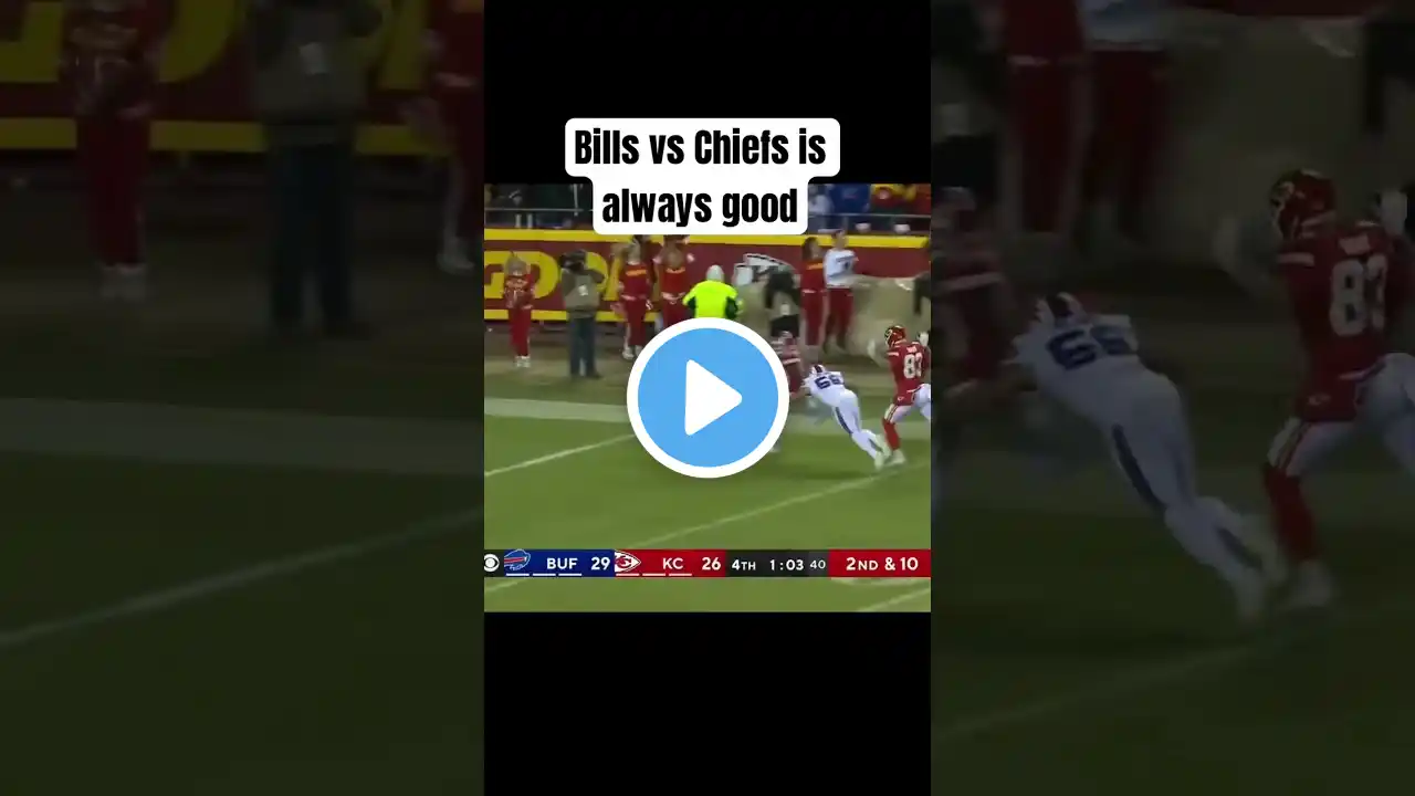 Bills vs Chiefs is always good