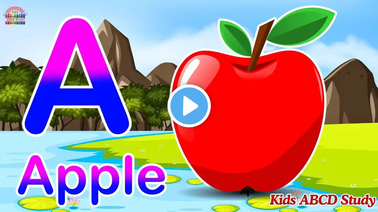 Phonics Song 2 with TWO Words in 3D - A For Airplane - ABC Alphabet Songs &  Sounds for Children 142