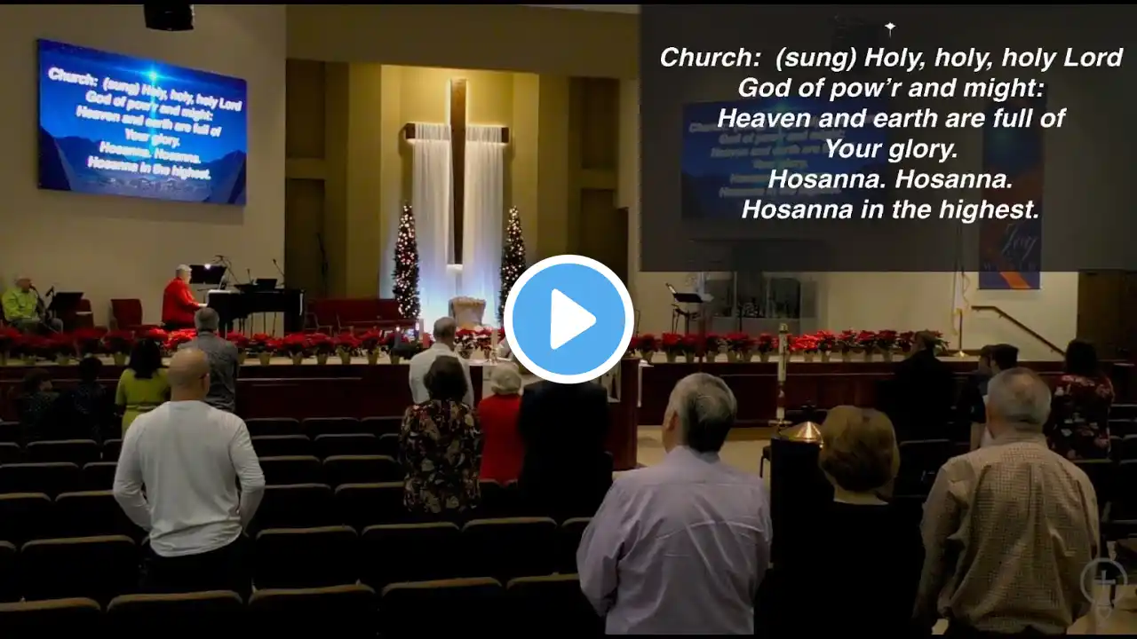 12/25/2024 Replay of Christmas Day morning worship stream Fishers of Men Lutheran Church