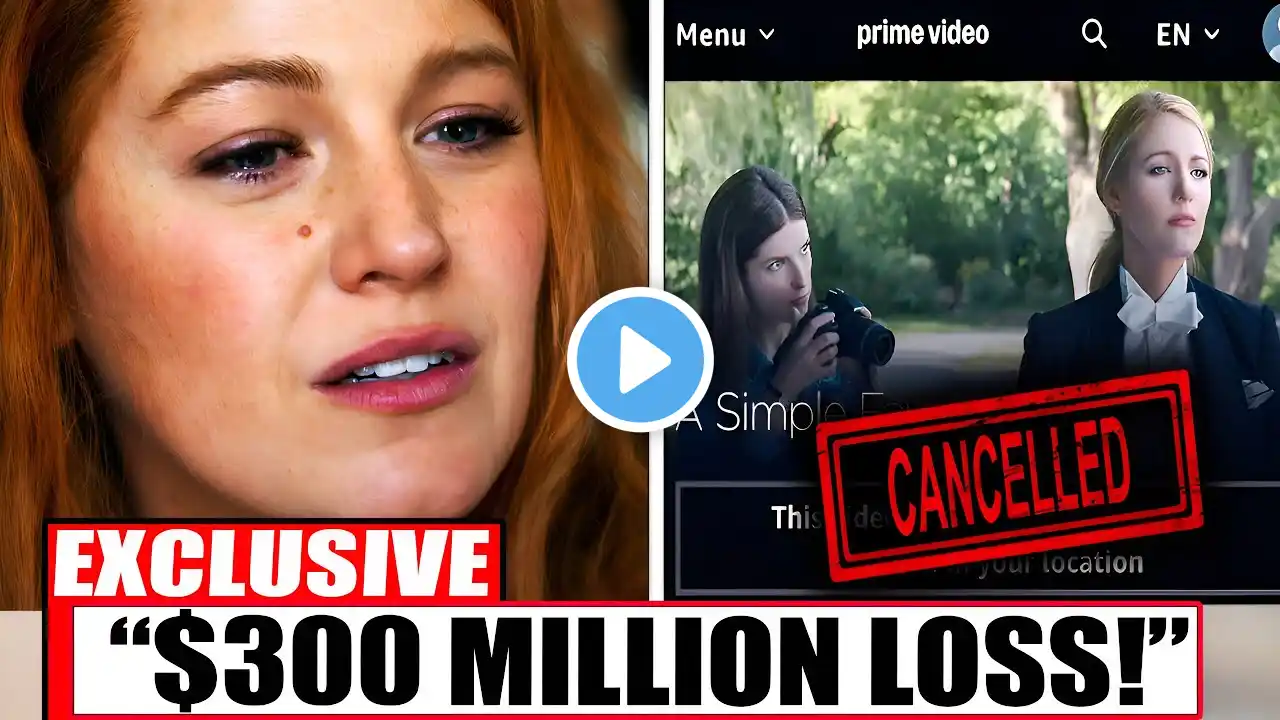 "Blake Lively in TEARS After Getting CANCELLED on Amazon Prime!"