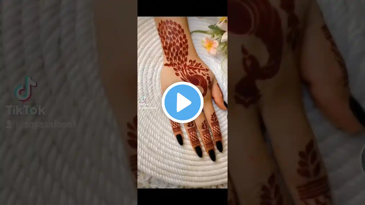 eid mehndi design for girls#mehndidesign #mehndiartist