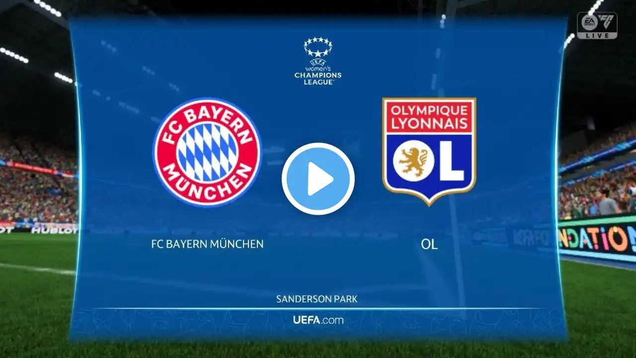 Bayern Munich vs Lyon - UEFA Women's Champions League - 18th March 2025 Full Match 4K - FC 25