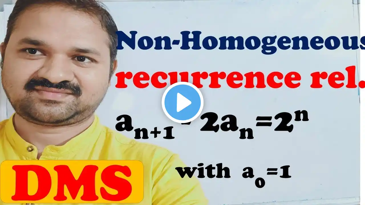 Solve Non homogeneous Recurrence Relation for b^n || a  n+1  -  2 an=2^n  for a0=1