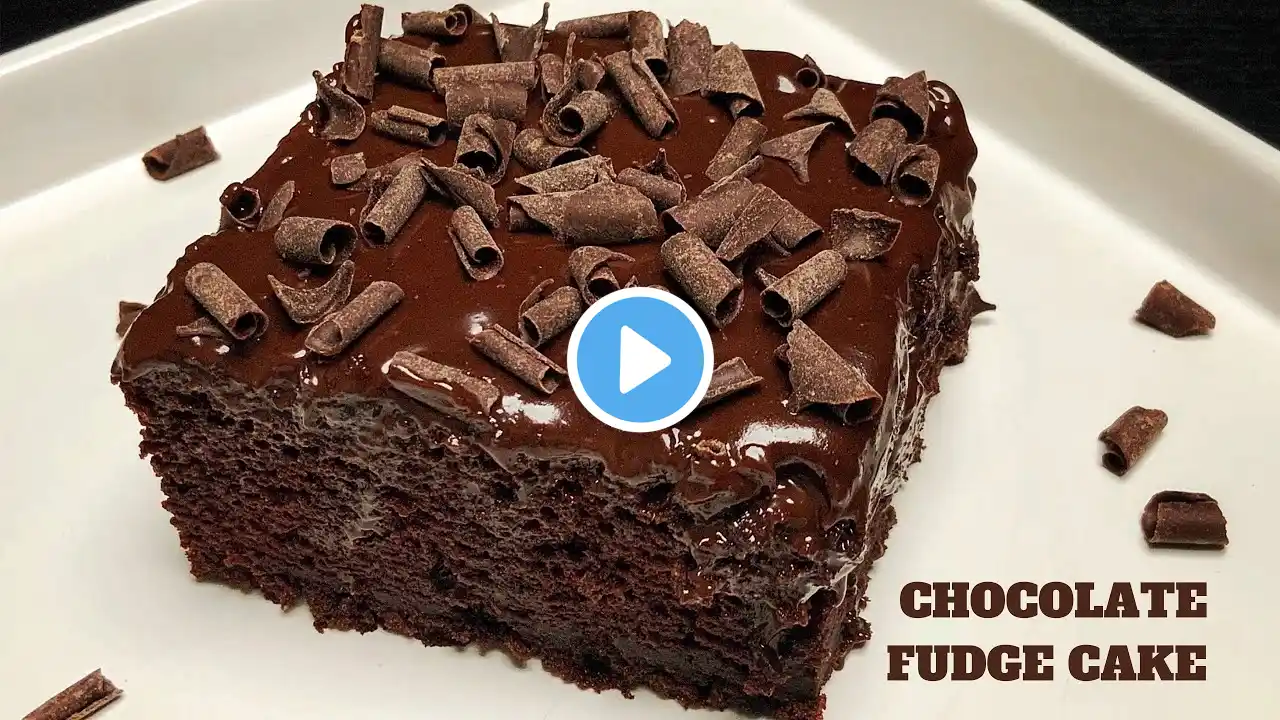 Chocolate Cake In 5 Minutes ! | Super Moist Chocolate Cake With Chocolate Ganache