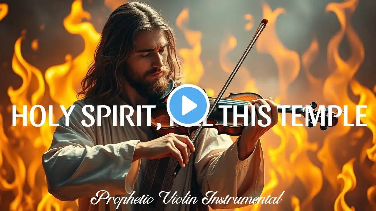 Prophetic Violin Instrumental | HOLY SPIRIT, FILL THIS TEMPLE | Worship Atmosphere