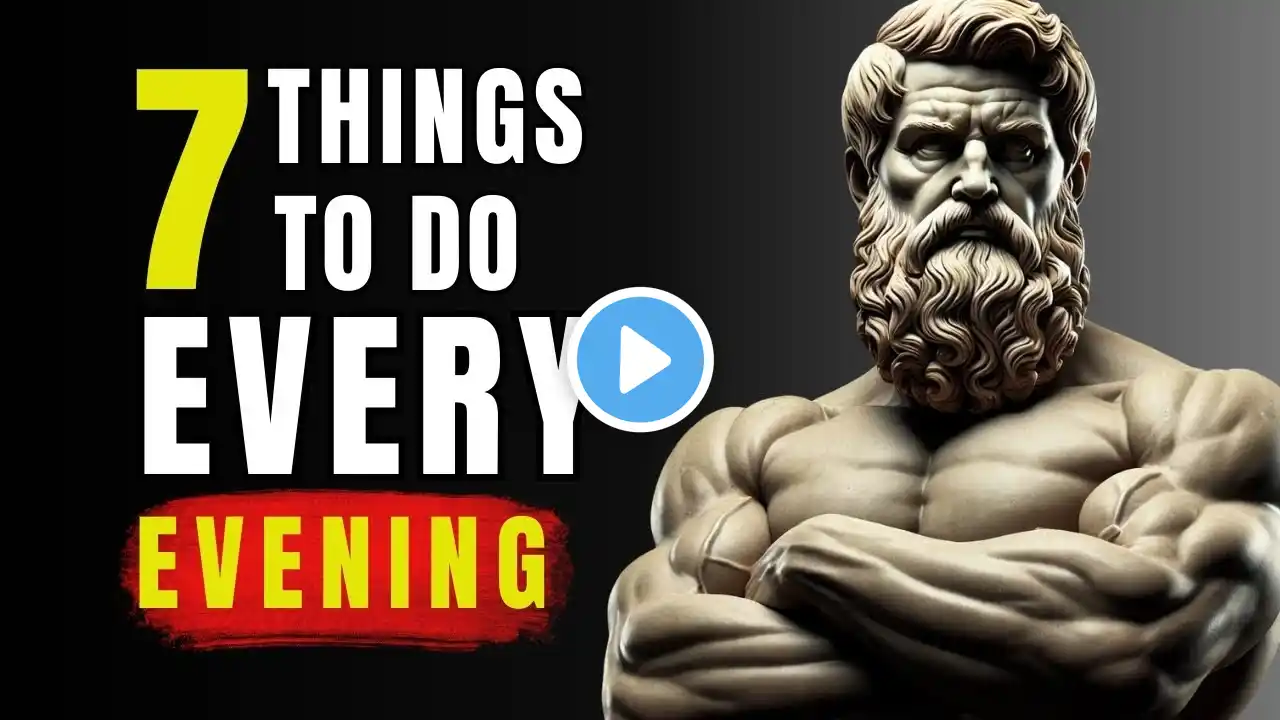 7 POWERFUL Evening Habits to TRANSFORM Your Life - Inspired by Marcus Aurelius Stoicism