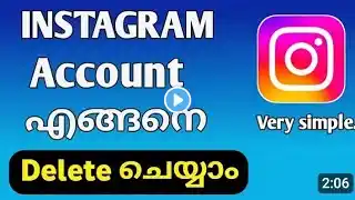 How to Instagram account delete 2025 new updation. Malayalam ‪@WWE‬