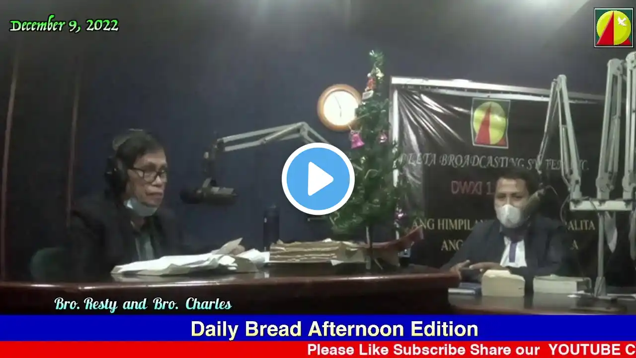 DWXI 1314 AM Livestream (Friday - December 9, 2022 ) #dailybreadafternoonedition