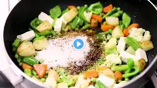 ये मिक्स वेज सब्जी खाने के बाद आपको सब्जियों से प्रेम हो जाएगा   mix veg sabzi   CookingShooking