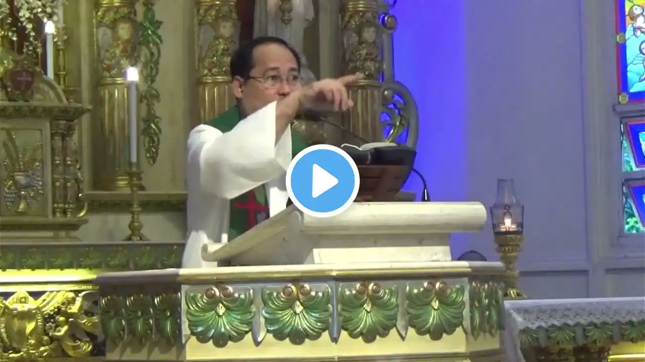 Monday of the 32nd Week  |  Homily of Rev. Fr. Joenick Territorio