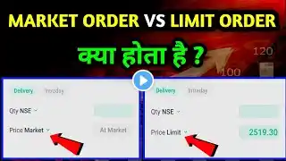 Price market and price limit kya hota hai | market price aur limit price ( बारीकी से समझें )