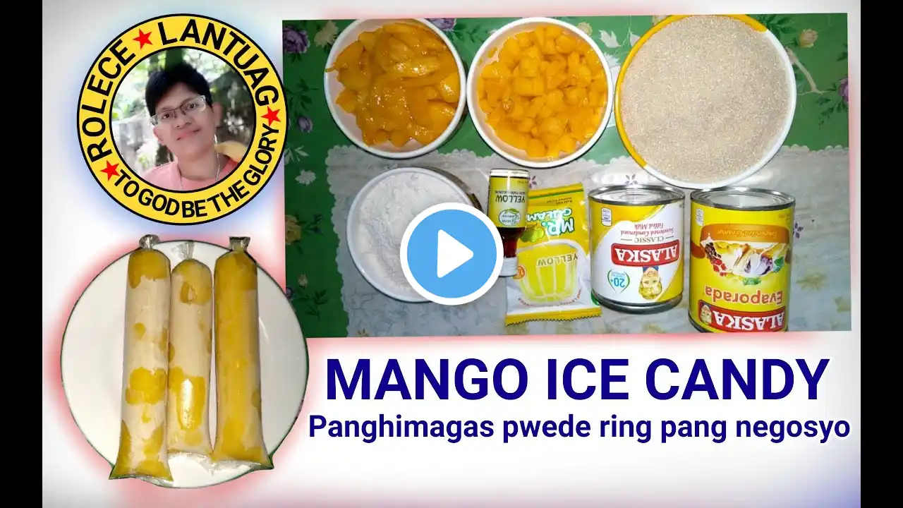 Mango Ice Candy| Rolece Pascua