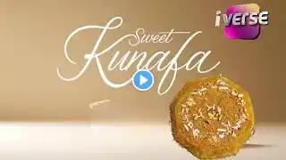 iVerse | Kunafa: Crispy, Creamy & Irresistible! | #Kunafa #DessertRecipe #MiddleEasternSweets