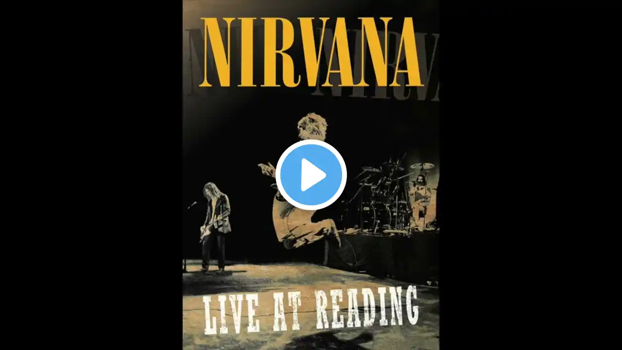 Nirvana - Smells Like Teen Spirit Live At Reading 1992 (Audio & Lyrics)