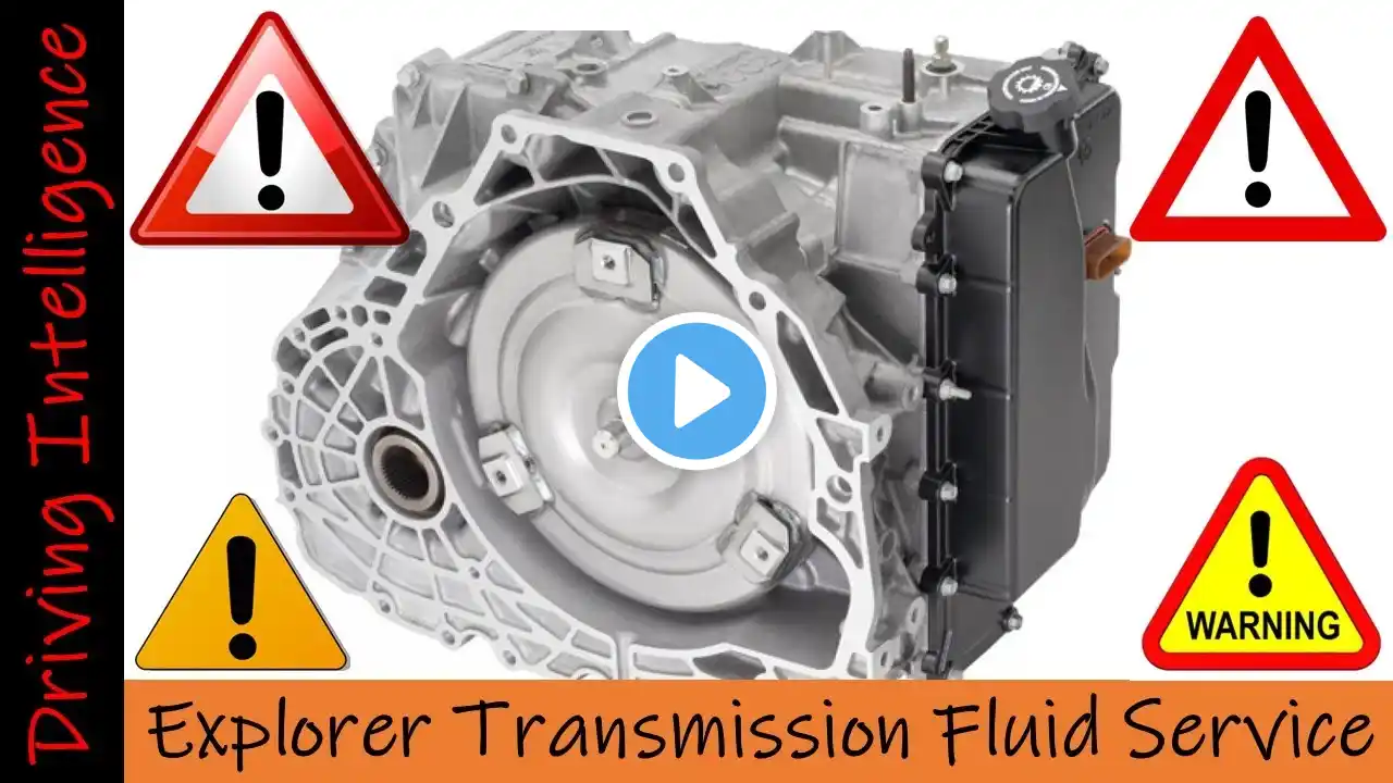 WARNING!! 5th Gen '11-'19 FORD EXPLORER TRANSMISSION, Drain & Refill Sooner Than Ford Recommendation