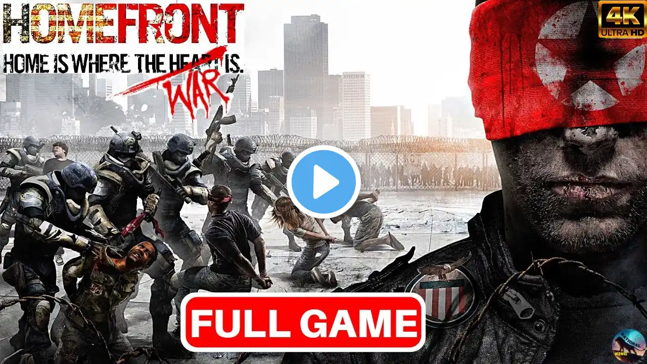 HOMEFRONT PC Gameplay Walkthrough Part 1 FULL GAME [4K 60FPS PC] - No Commentary - R9 270X