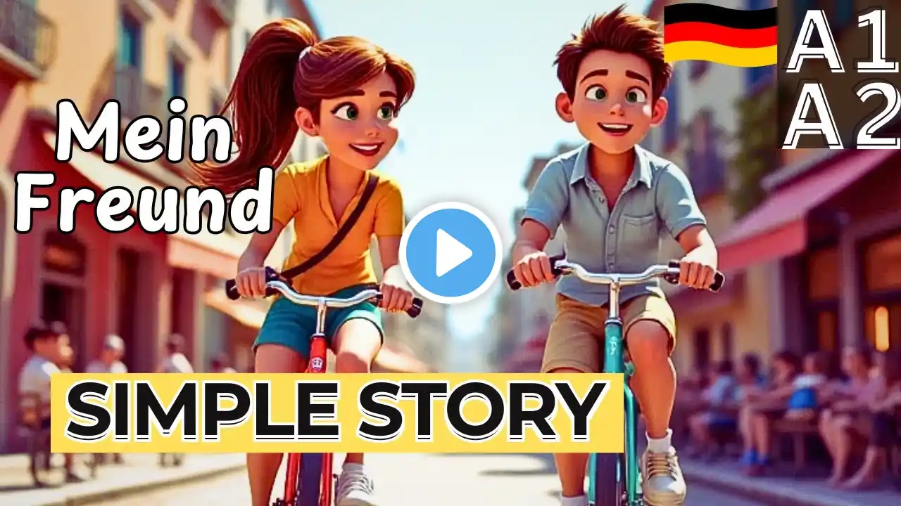 LEARN GERMAN with Easy Story for beginners (A1-A2)