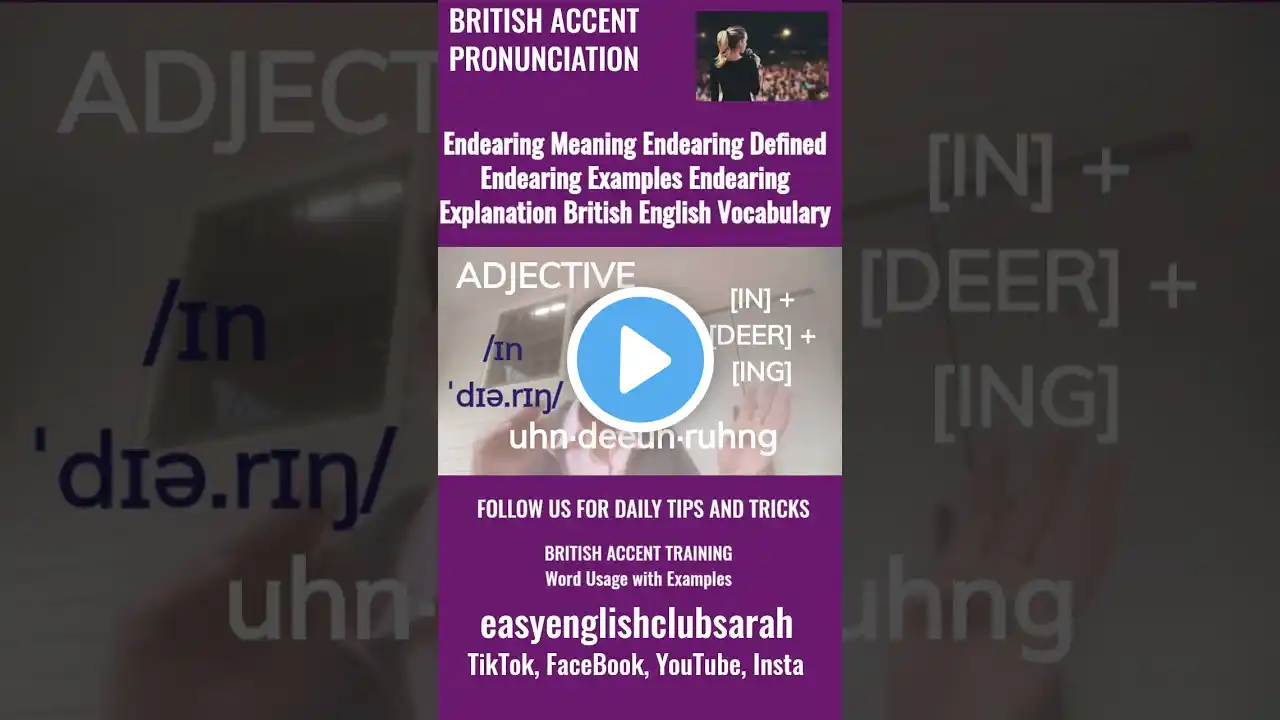 Endearing Meaning Endearing Pronunciation Endearing Defined Endearing Examples British English