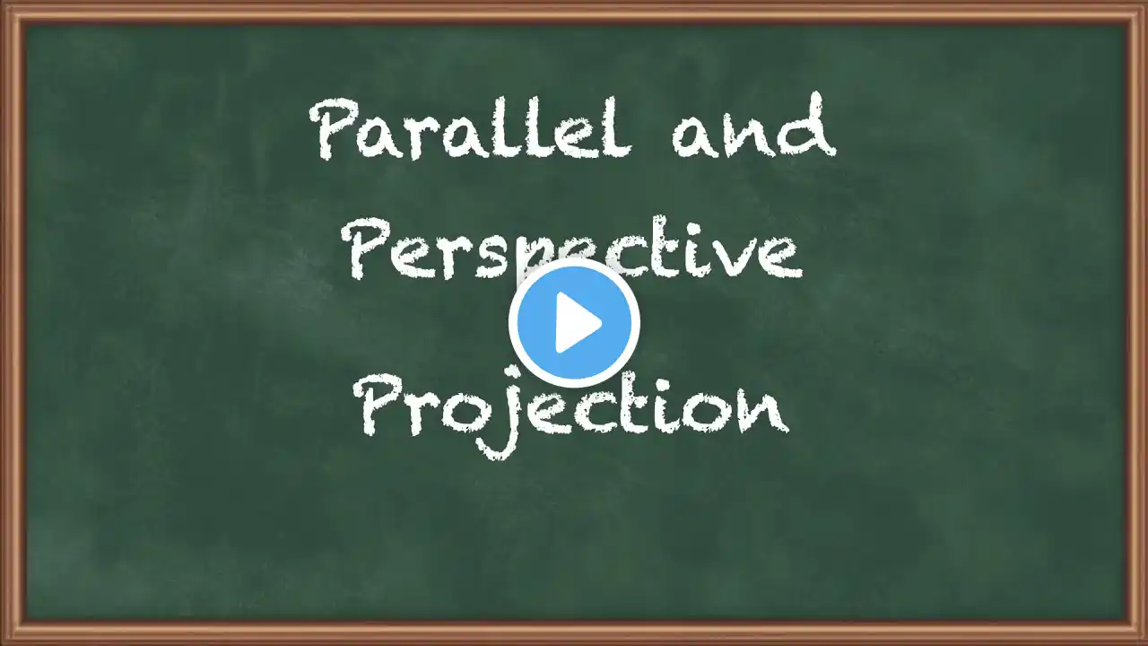 Parallel and Perspective Projection - Computer Graphics