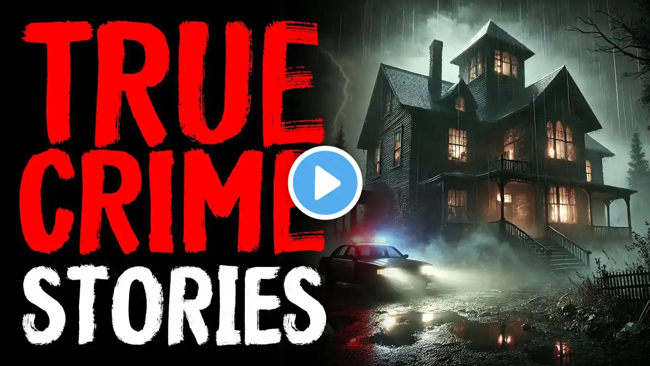 Disturbing True Crime Stories For Sleep With Rain Sound | Black Screen  | Sherlock Holmes V2