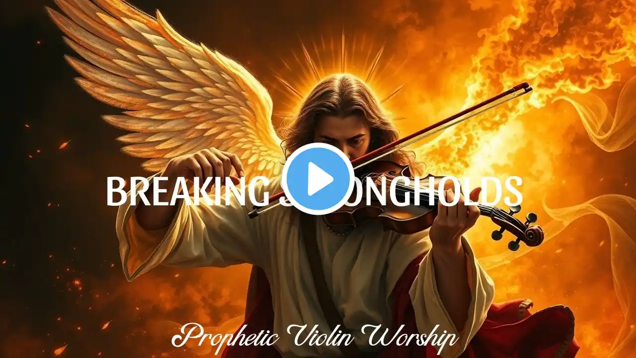 Prophetic Violin Worship | BREAKING STRONGHOLDS | Background Worship Atmosphere