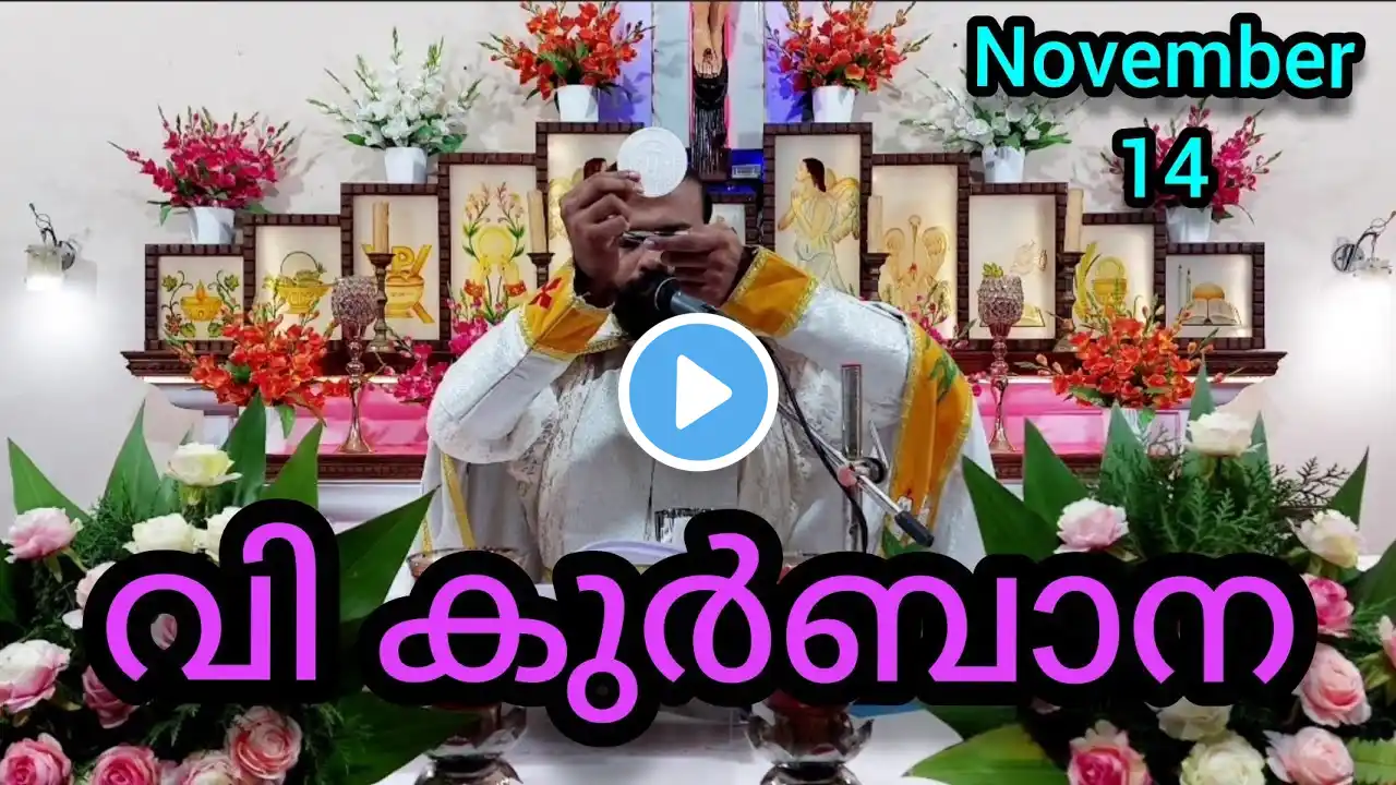 Holy Mass November 14 / 5.30 am / Daily Holy Mass / Live Holy Mass / വി. കുർബാ / Malayalam Holy Mass