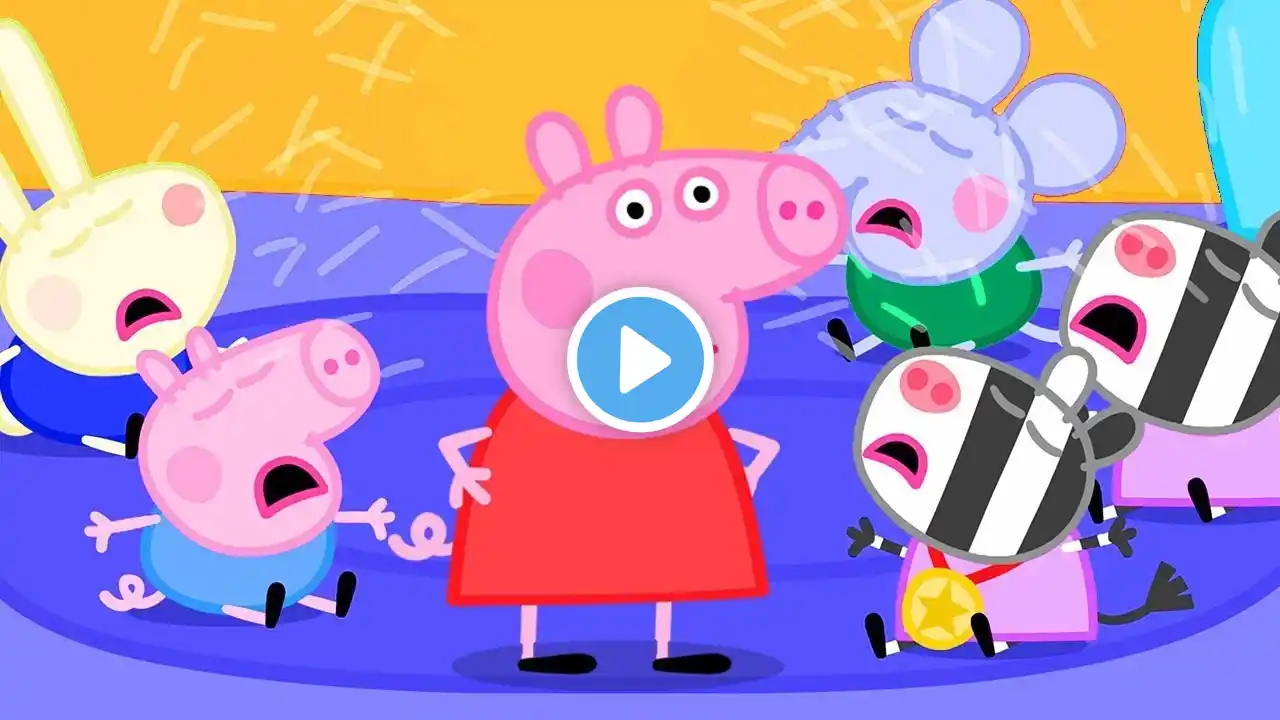 Peppa Pig at Elephant Edmond's Birthday Party | Peppa Pig Official Family Kids Cartoon