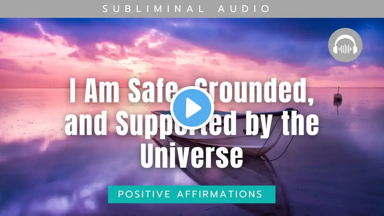 I Am Safe, Grounded, and Supported by the Universe - Powerful Subliminal Affirmations