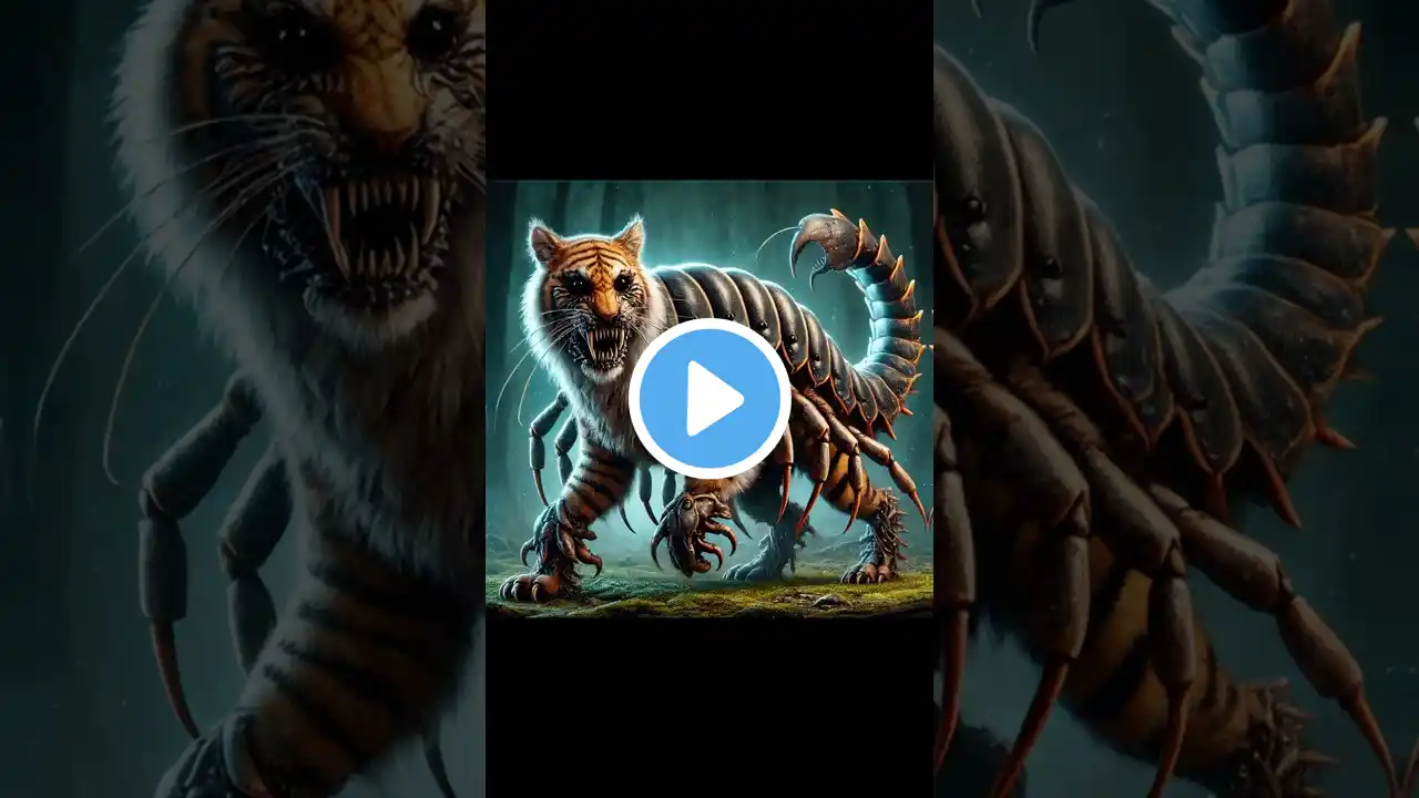 Incredible Animal Fusion: Mind-Blowing Creatures Formed by Fusing Different Species #shorts #hybrid